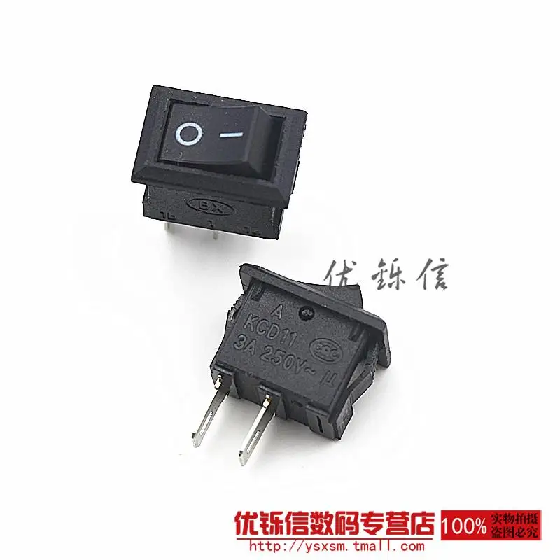 Two feet | Black 10 * 15 KCD11-2P 250VAC / 3A Second gear boat switch 8 13.5 Обустройство дома