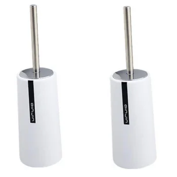 

Toilet Brush and Holder 2 Pack, Toilet Brush Holder Suitable for the Modern Home Decoration