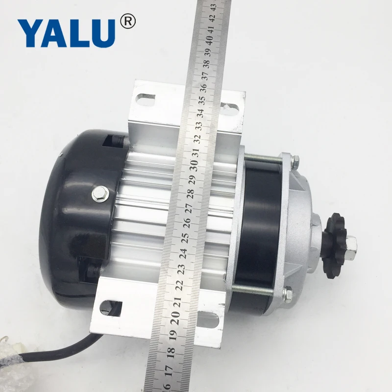 Комплект бесщеточного двигателя YALU BM1418ZXF 350 Вт 48 В BLDC для сборки комплект трицикла