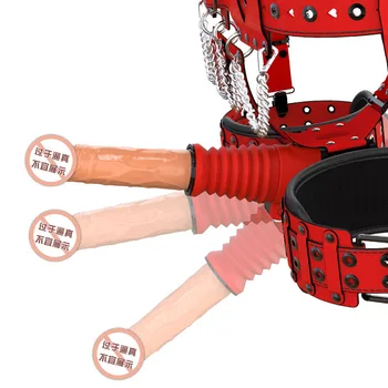 Fully Automatic Wearable Sex Machine for Women Wireless Remote Fuck Machine Hand-Free Telescopic Dildo Vibrator Lesbian Sex Toys 3