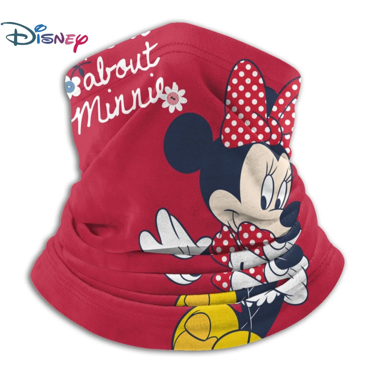Женский шарф Disney с Микки Маусом детская зимняя повязка на голову для велоспорта
