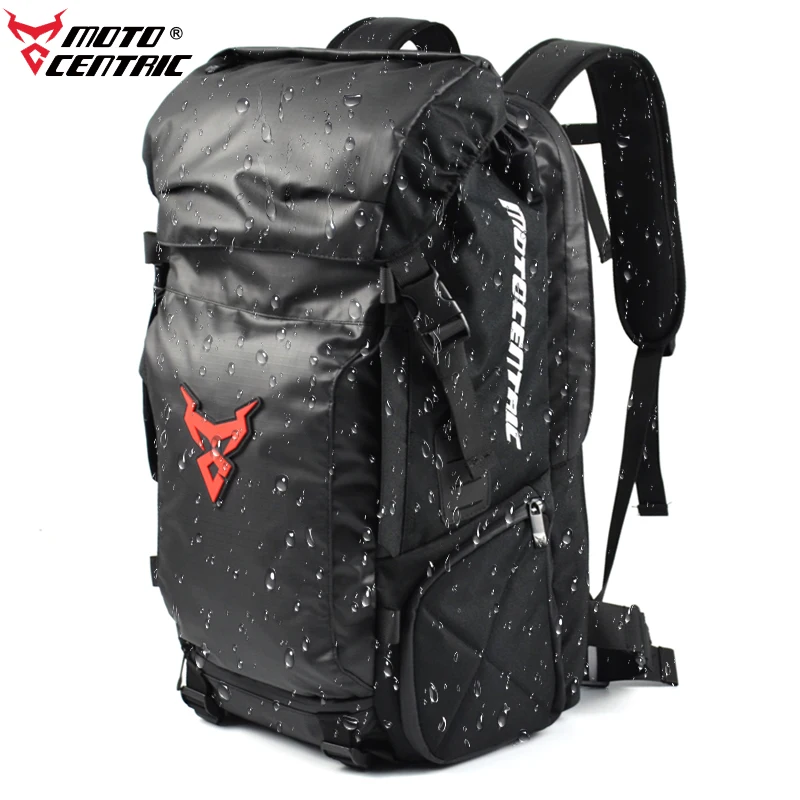 MOTOCENTRIC-Sac à dos étanche multifonctionnel pour moto, sac de siège  arrière durable, grande capacité, sac à dos pour casque de pilote, 37L -  AliExpress