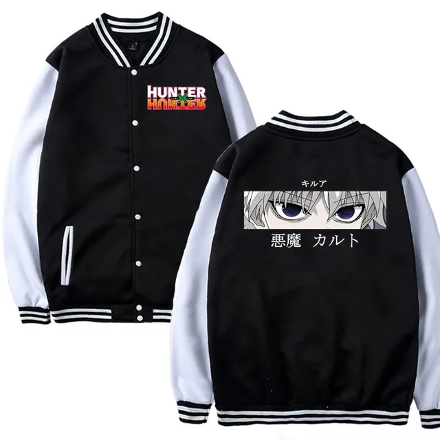 Anime Hunter X Hunter Black Jackets Women Baseball Uniform Boys Girls Warm Jacket Fashion Baseball Clothing Hip Hop Streetwear Jackets Aliexpress