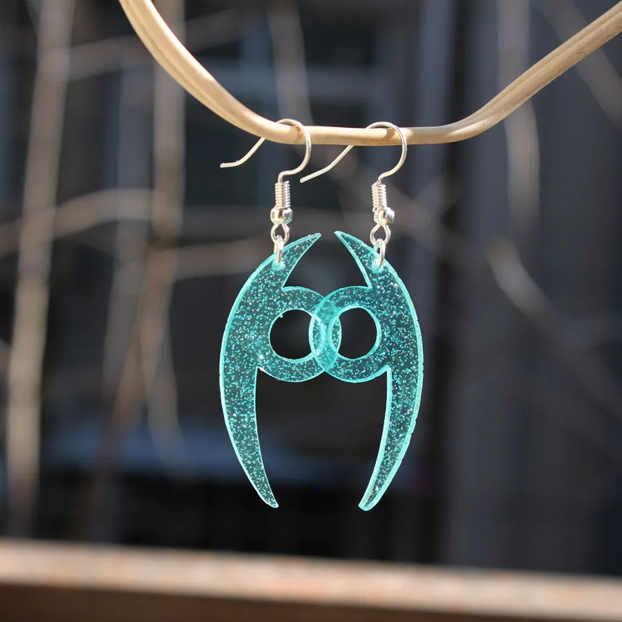 Ninja Orochimaru Ear Cuff Magatama Earrings Set cosplay For men Fashion Jewelry Hoop Earings | Украшения и аксессуары