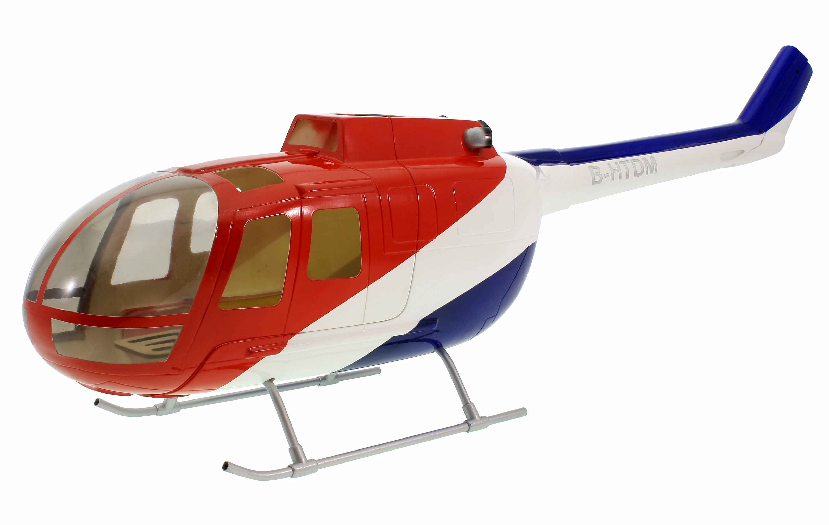 Корпус из стекловолокна РАЗМЕРА 450 для вертолета MBB BO 105|Радиоуправляемые