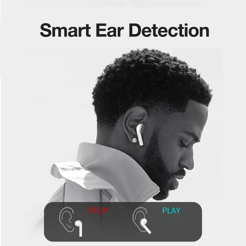 I90000 Pro Наушники-вкладыши Tws наушники Bluetooth Беспроводной наушники Air 2 вкладыши сенсорный Управление бас вкладыши с зарядки чехол для смартфона