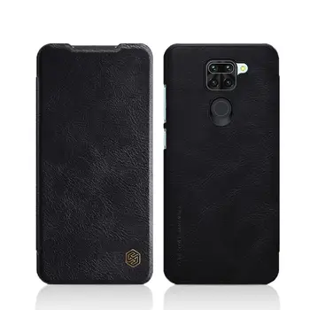 

For Xiaomi redmi note 9 Case Cover Original Nillkin QIN Series Flip Leather Wallet Card Pocket Case For xiaomi redmi note 9