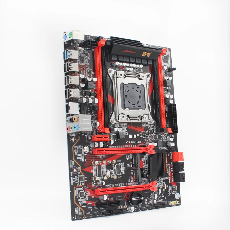 Комплект материнской платы X79 lga 2011 с процессором Intel Xeon E5 1620 8G(2*4G) DDR3 REG ECC Память ram