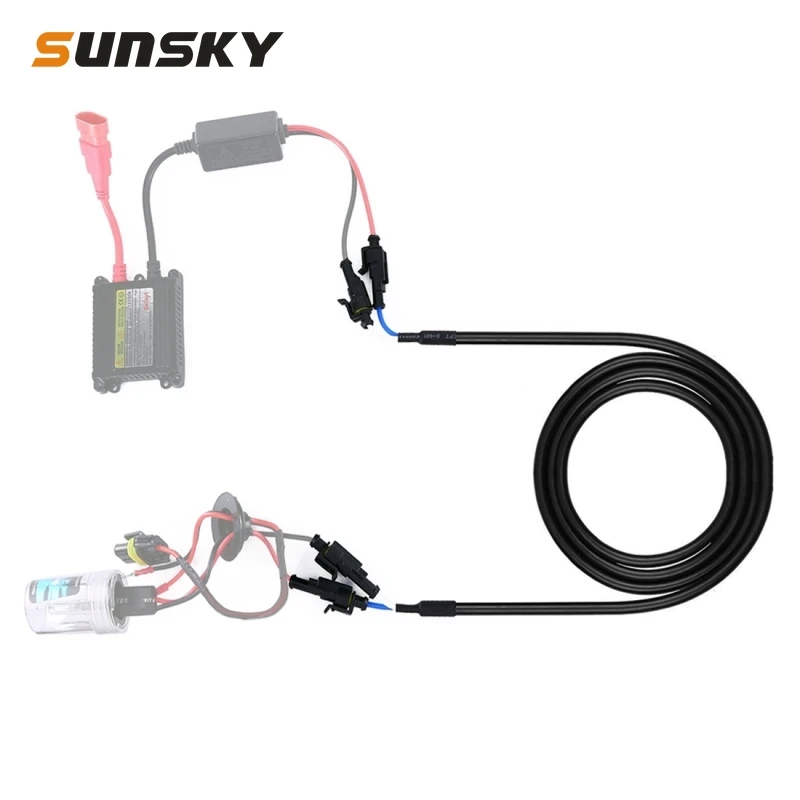 Car Hid Xenon Ballast Cable High Voltage Ballast Extension Cable