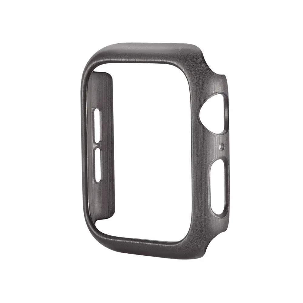 Чехол для Apple Watch, версии 5/4/3/2/1 40 мм 44 царапин ПК matels чехол s для наручных часов iWatch, версия 3, 2, 42 мм, 38 мм - Color: Brushed Slate