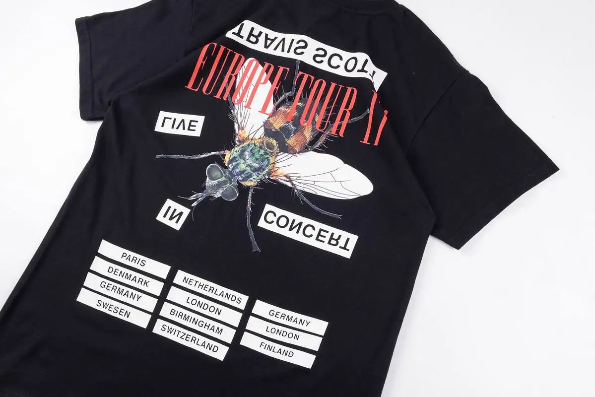 shirt Travis Scott Europe Tour 