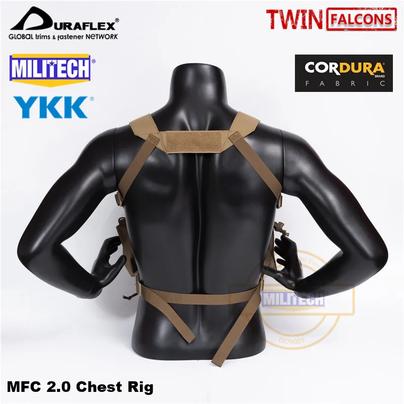 MILITECH TW Delustering MFC 2.0 Set CQC RRV MOLLE New MK3 Spirit Chest Rig Military Combat Assault Tactical Hunting Vest