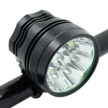 

18000Lumen 9*T6 LED Bicycle Front Light Headlight 3 Modes Bike Lamp Torch Waterproof Cycling Riding MTB light