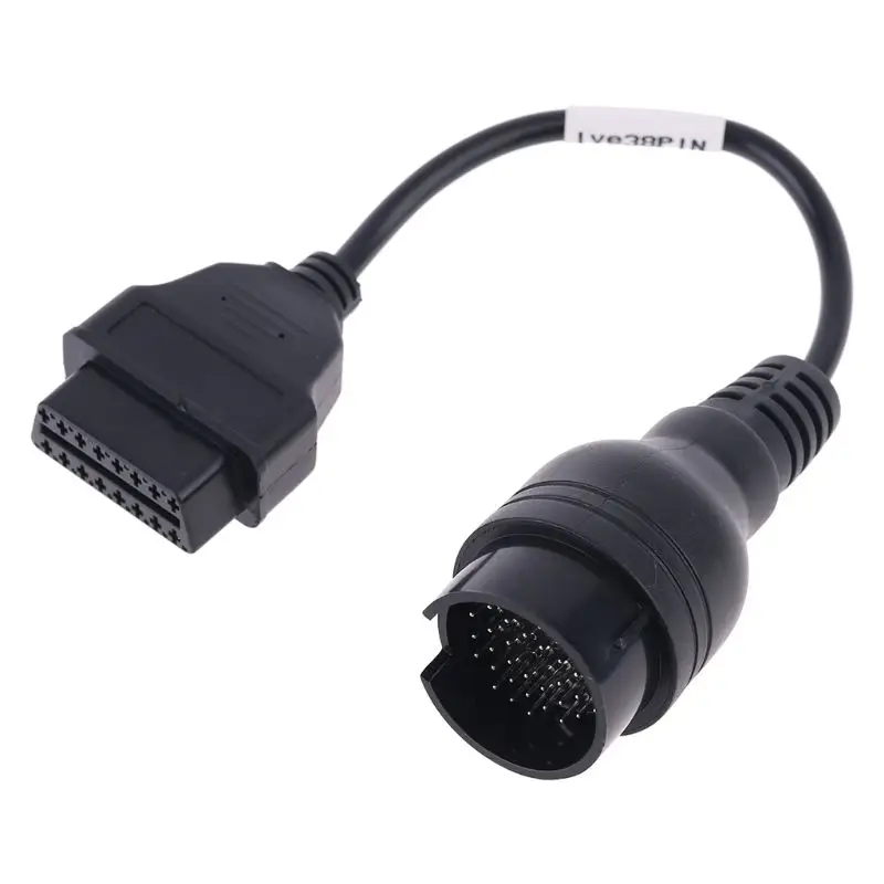 OBD 2 II кабель для IVECO 38Pin obd 16 Pin Соединительный кабель автомобильный интерфейсный кабель 57BA