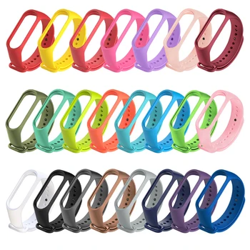 

Bracelet For Xiaomi Mi Band 4 Wrist Strap For Xiaomi Mi Band 3 Silicone Strap MiBand 4 Bracelet Miband 3 Wriststrap For Xiaomi