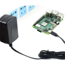 Raspberry Pi 4 USB-C США/ЕС/разъем блока питания для Великобритании, 5 В/3A, сертификация безопасности, Мульти Защита