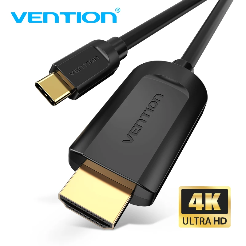 Vention USB C HDMI кабель type c к HDMI для MacBook samsung Galaxy S10/S9 huawei mate 20 P20 Pro Thunderbolt 3 USB DHMI адаптер