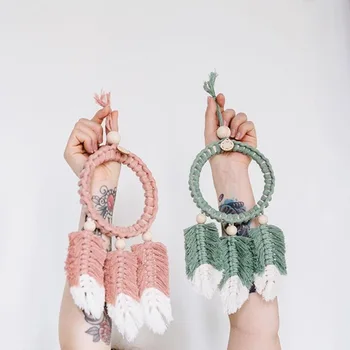 

INS Nordic Dreamcatcher Newborn Baby In The Crib Infant Room Decor Photography Props Baby Bedroom Decoration Pacifying Toys