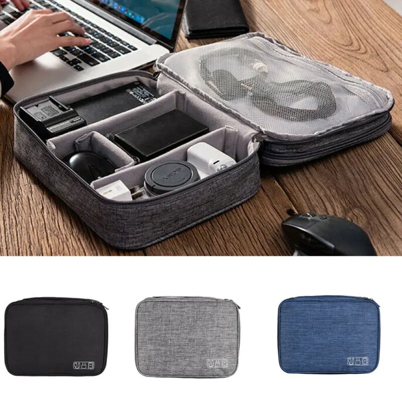 Электронный цифровой органайзер сумка USB кабель для наушников гаджет Дорожный Чехол для хранения