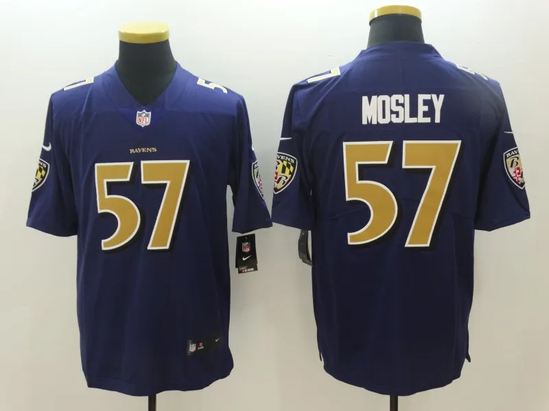 AS PICTURE Мужчины Baltimore Lamar Jackson Terrell Suggs c. J. Mosley Joe Flacco Джастин Такер игра Цвет пик футбольные майки BHR01 - Цвет: AS PICTURE