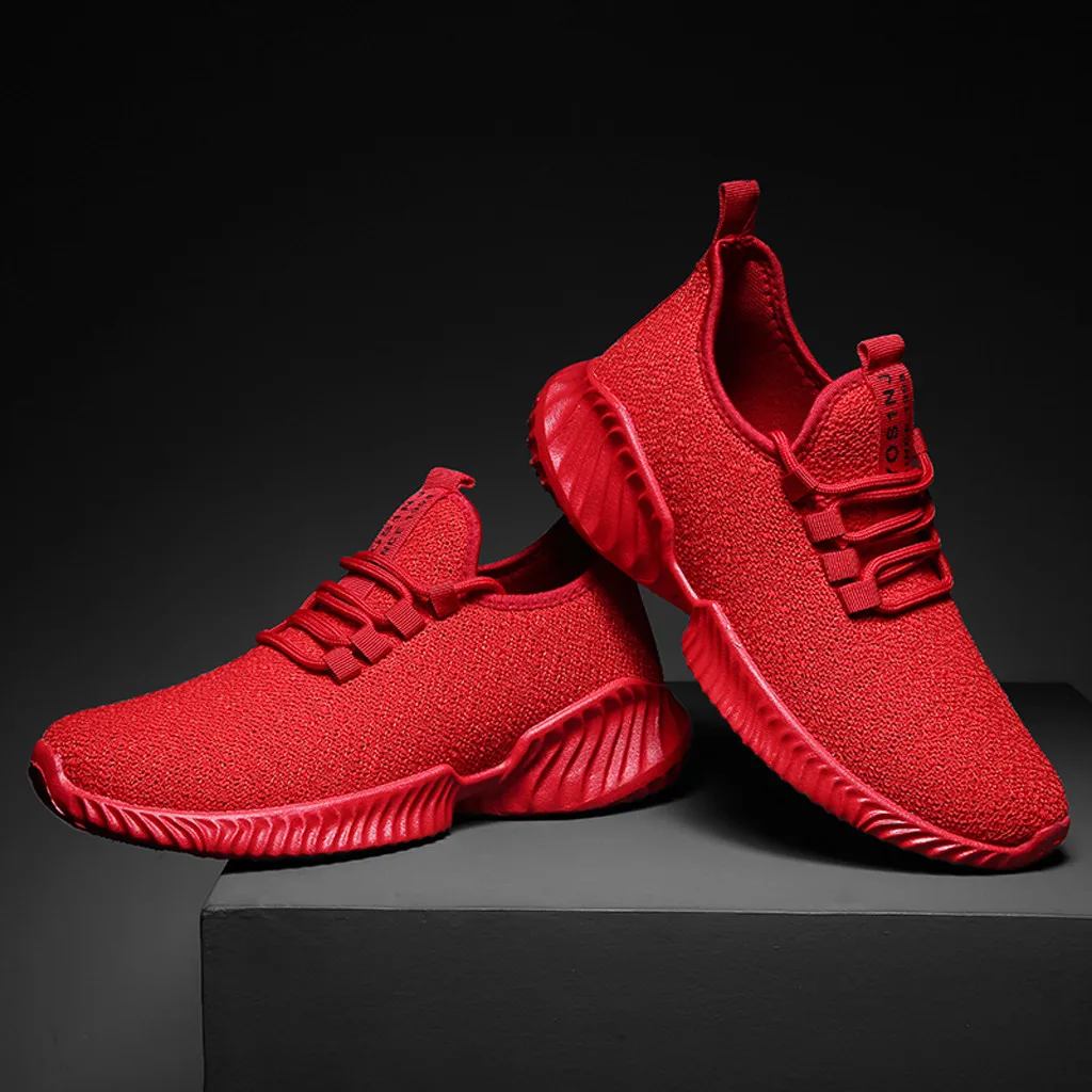 Summer Breathable Men Shoes Casual Shoes Men Fashions Male Mesh Shoes Men Sneakers Big Size Zapatillas Hombre Blue New#3