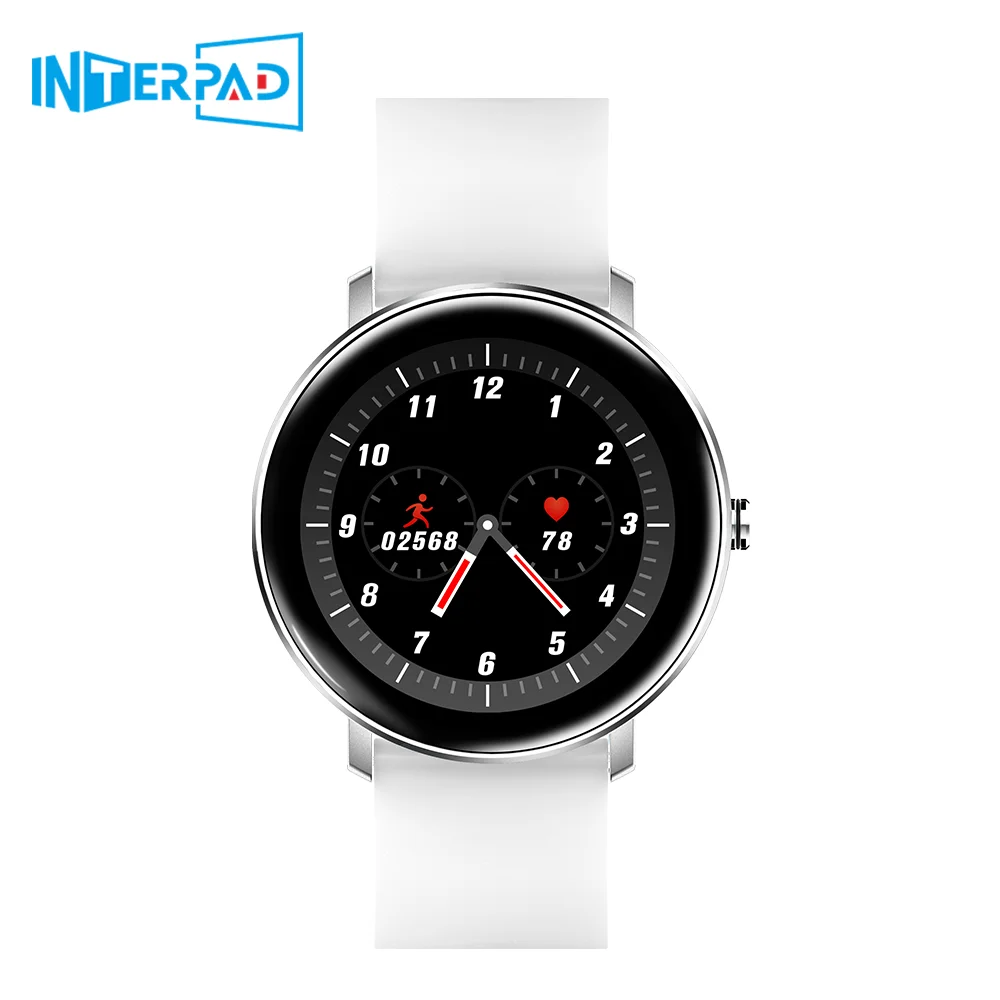 Смарт-часы Interpad H11 с кислородом крови IP67 Водонепроницаемый трекер сердечного ритма измерение скорости хронограф для Android ios