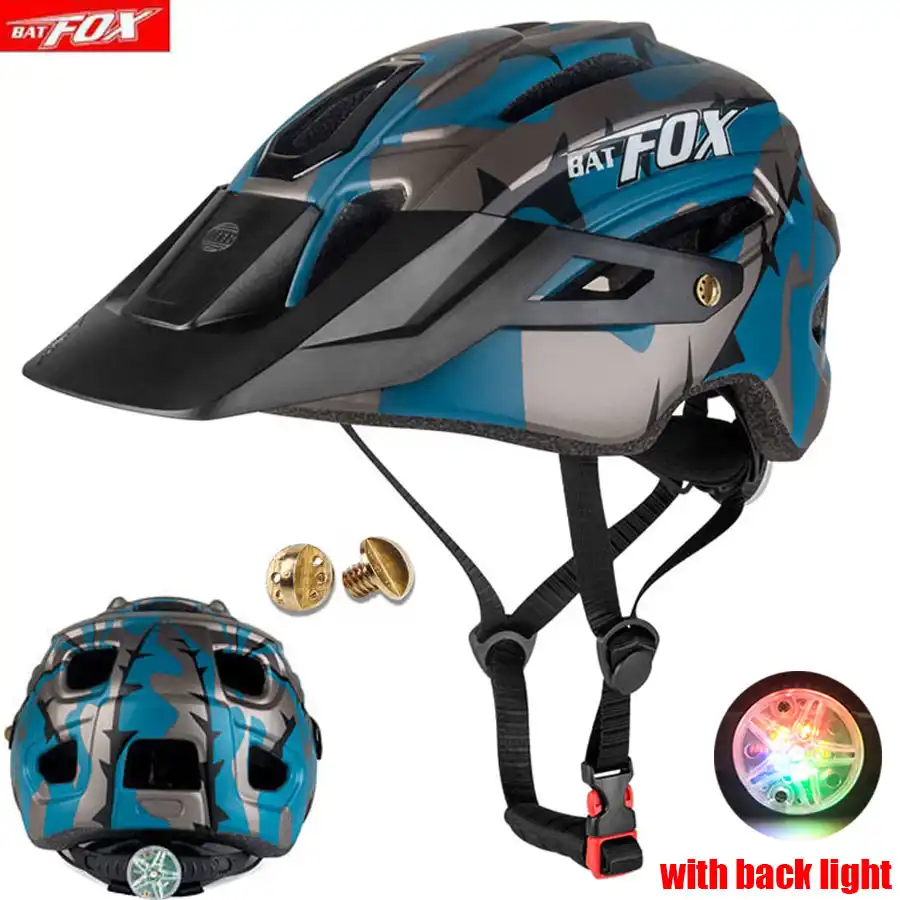 camo mountain bike helmet