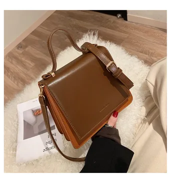 

2020 Fashion Net Red Portable Square Sling Bag All-match Shoulder/Crossbody Bag High-End Mini Bag Women's