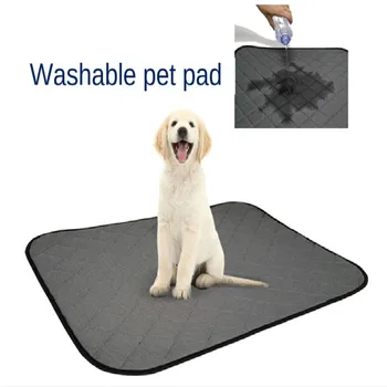 

Fast Absorb Water Dog Diaper Pad Non-slip Cat Pee Mat Washable Reusable Bed Mats For Puppy Small And Large Dogs