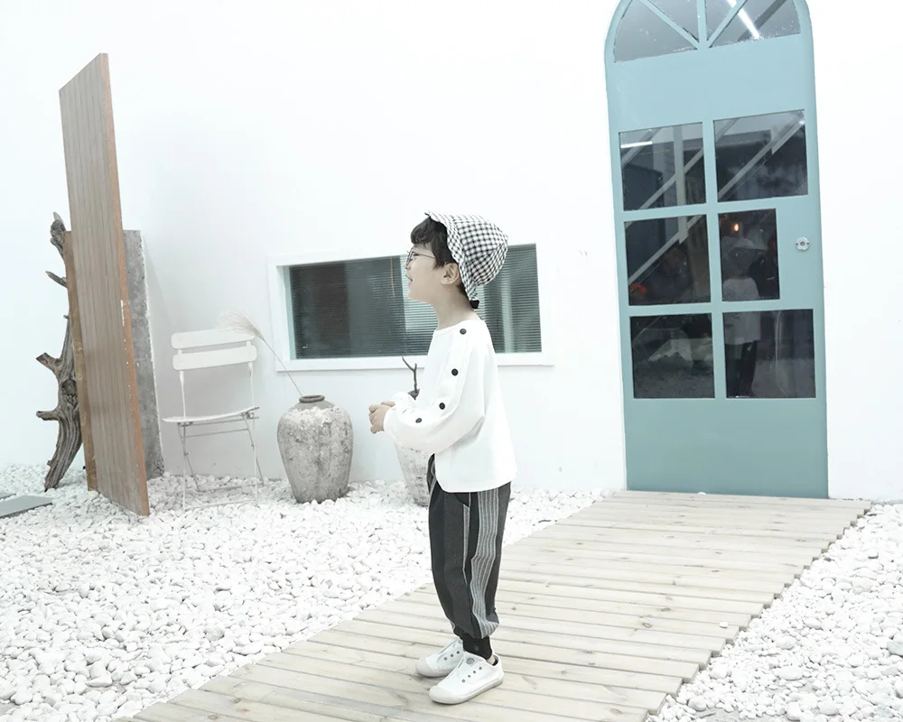 [Smby Flagship Store] Autumn New Products Children Fashion Harem Pants Small CHILDREN'S Hemp Cotton Trousers BOY'S 169