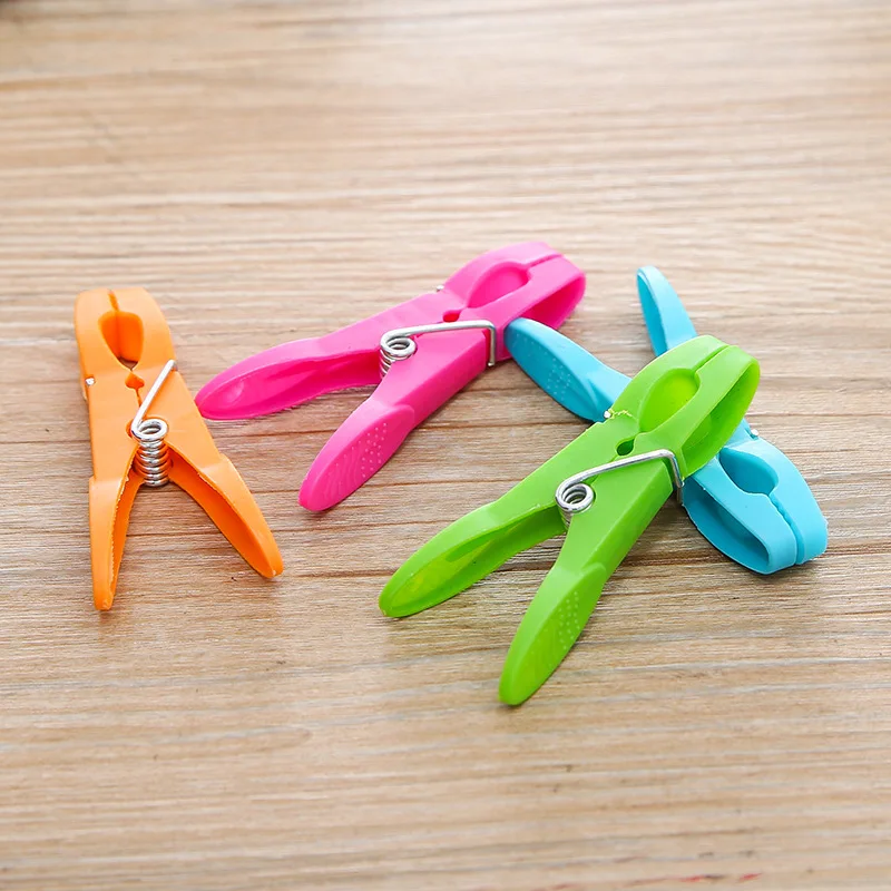 24Pcs Laundry Clothespins for Towels Socks Bed Sheet Hangers Racks