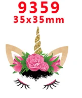30 шт мультяшный персонаж плоское украшение из смолы PR 9305 - Цвет: 9359