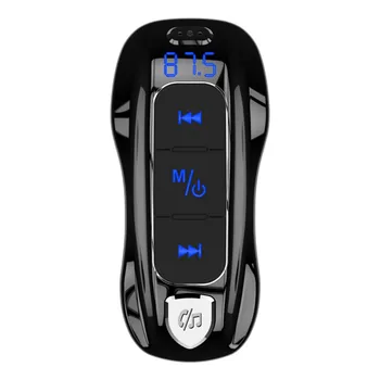 

Car Bluetooth 5.0 MP3 Music Player FM Transmitter Stereo DSP AUX PD3.0 Quick Charge TF Card U Disk MP3 Play Handsfree Adapter