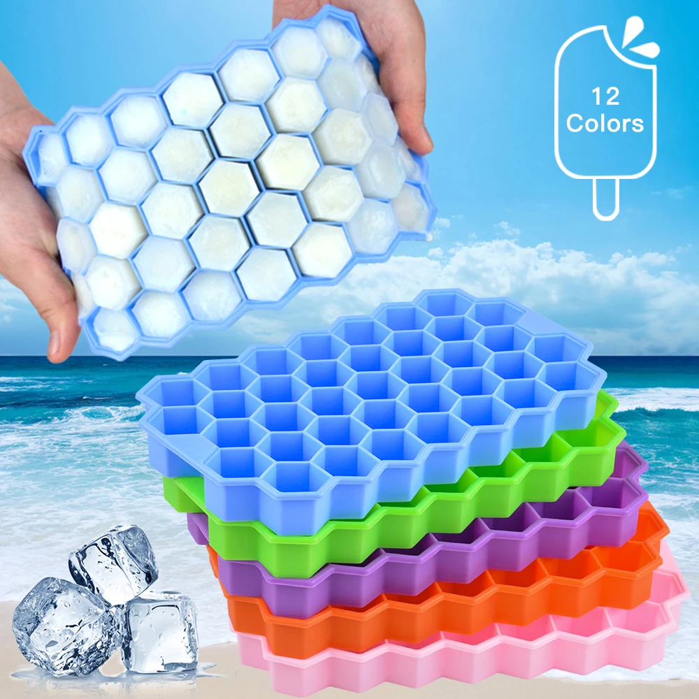 Silikolove 37 Cavity Ice Cube Tray Ice Cube Mold Food Grade