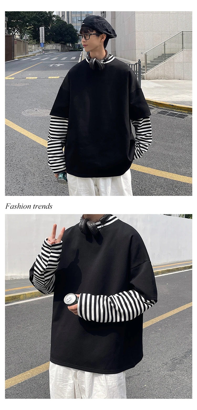 コットンストライプパーカーメンズファッションカジュアルプルオーバースウェットシャツメ カジュアルシャツ 本格派ま Www Quartzhotel Mx