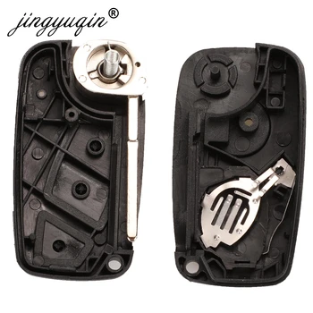 Keyforkess 20 pz/lotto Flip Remote Key Shell misura per FIAT Punto Ducato Stilo Panda caso Fob nero 3 pulsanti Foldind Fob - Jingyuqin 20 pz lotto Flip Remote Key Shell misura per FIAT Punto Ducato Stilo Panda