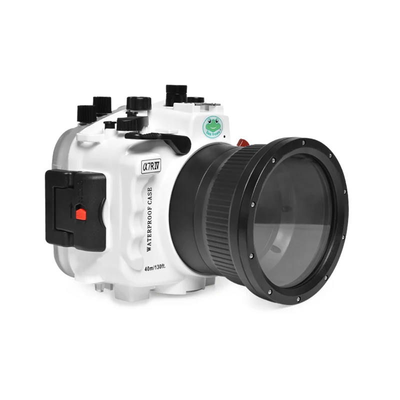 

For Sony A7R IV V.2 Series A7 IV A7M4 A7RM4 A7R4 A7RIV Underwater camera housing diving case Zoom ring for FE16-35 F4 included