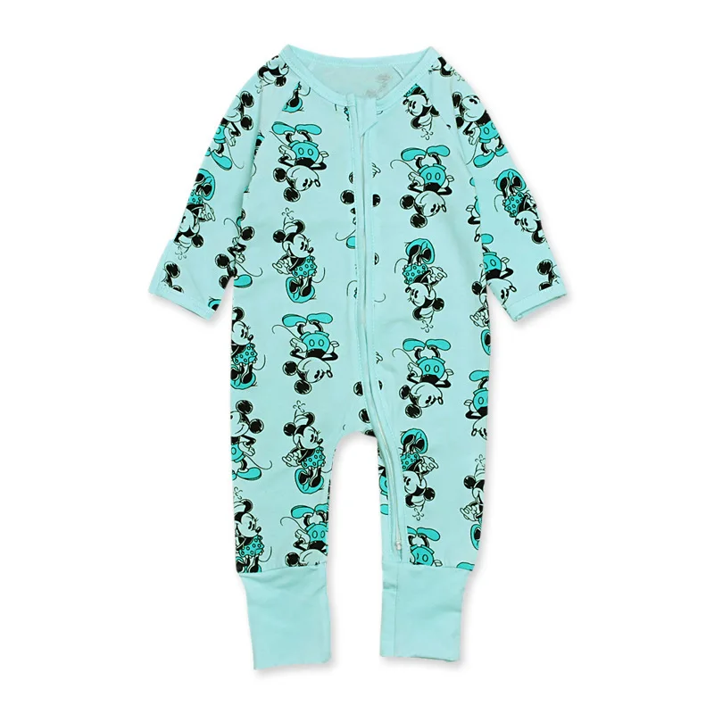 CC01488-LS Одежда для новорожденных с Микки Маусом для маленьких мальчиков детские комбинезоны, одежда roupas bebes, детский комбинезон, хлопковые ползунки - Color: CC01488-LS