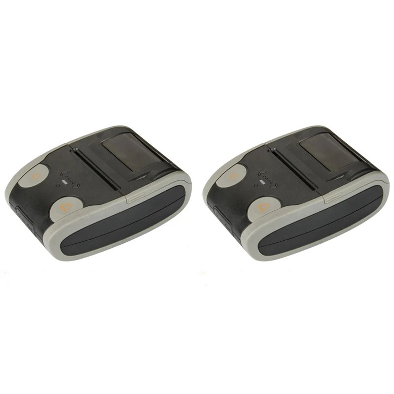 Чековый принтер 58 мм Bluetooth термальный 1400 MAh QR-код для Android | Компьютеры и офис