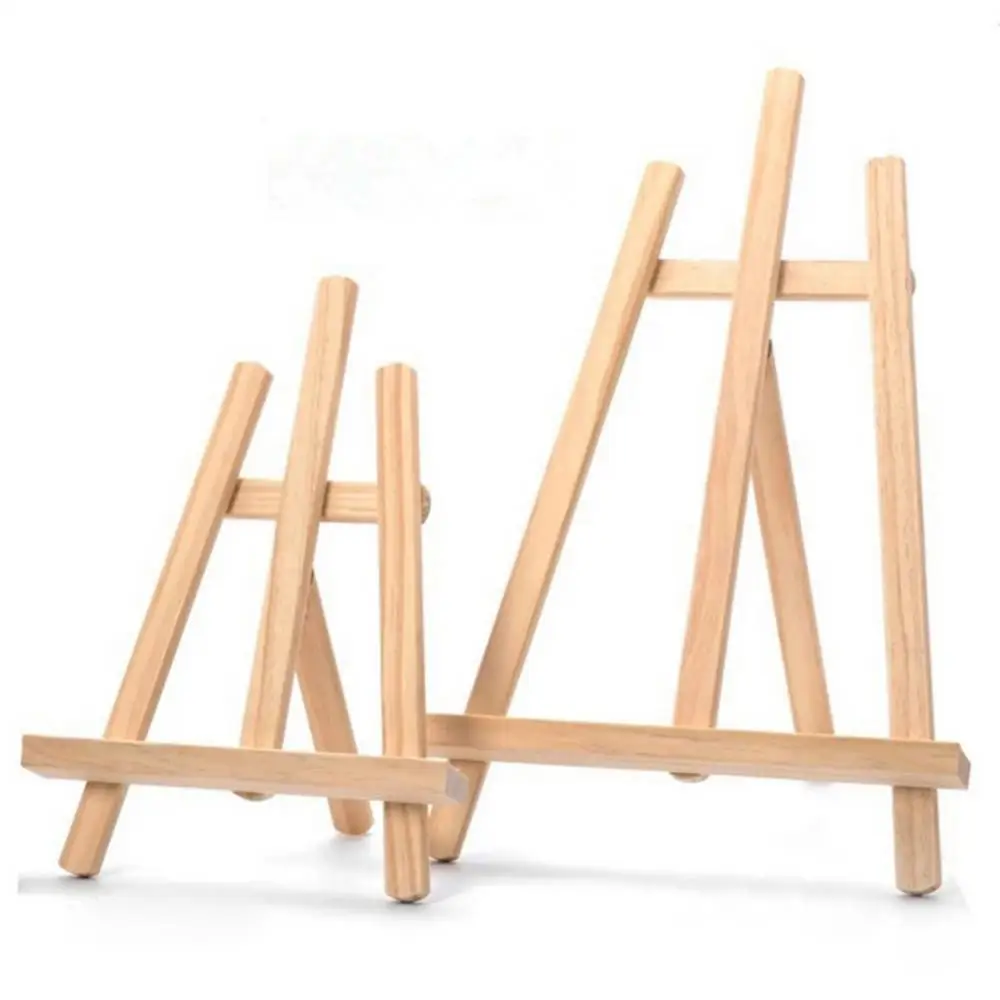 Wooden Adjustable Painting Drawing Stand Easel Frame Artist Tripod Display  Shelf School Student Artist Supplies