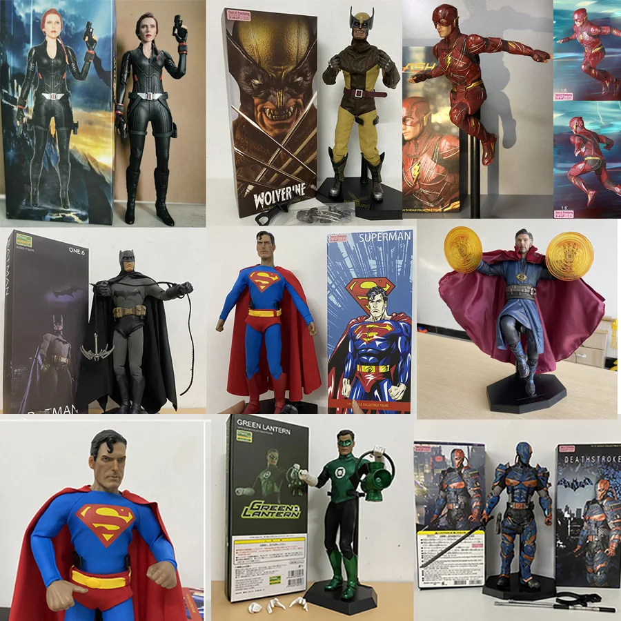 Сумасшедшие игрушки 1/6 флэш смертный ход Тор доктор странная фигурка супер герой