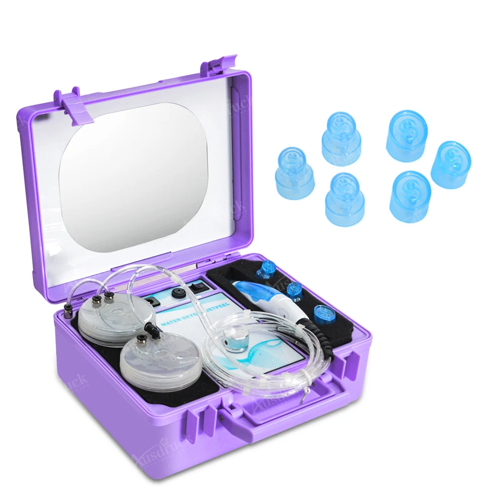Portable Water Hydro Dermabrasion Peeling Facial Deep Cleaning Skin Rejuvenation Acne Wrinkle Remover Beauty Machine Home Use