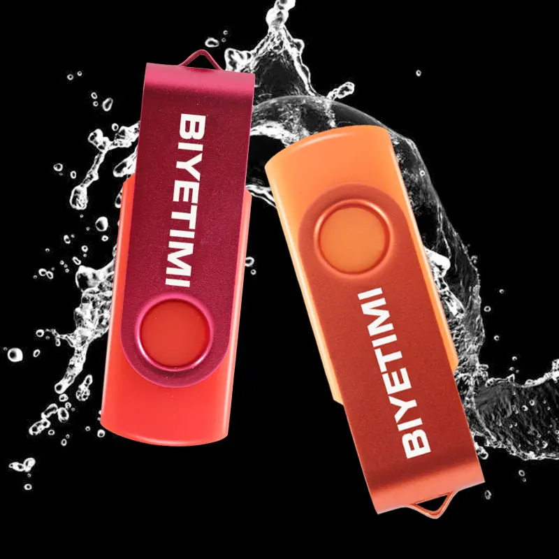 Usb флеш накопитель Biyetimi 128 ГБ 64 32 16 8 Гб|metal pen drive|128gb usb flash drivepen drive 64gb |