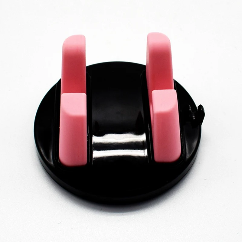 Car Ornament Universal Phone Holder 360 Degree Rotation PC+ Silicone Dashboard Decoration For GPS Holder Cell Phone 75mmx45mm - Название цвета: PK