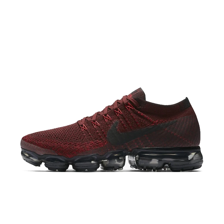 Оригинальные дышащие мужские кроссовки для бега от Nike Air VaporMax Flyknit, удобные Легкие беговые кроссовки 849558 - Цвет: 849558-601