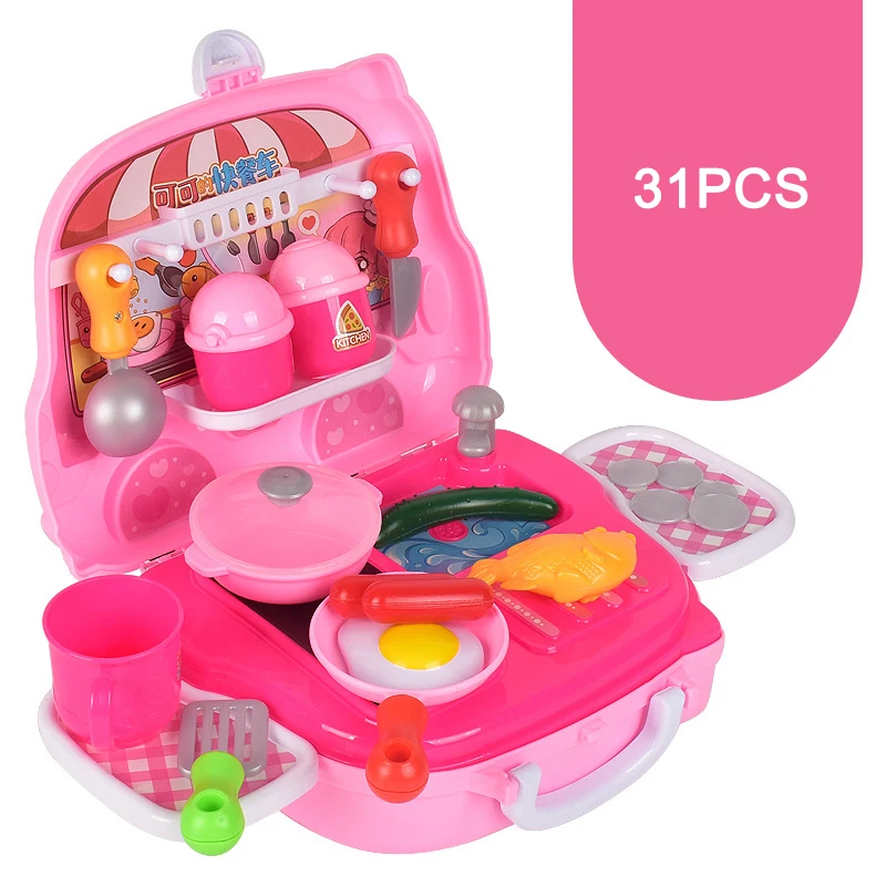 Style 3 Рождественские подарки, Детский набор кухонных игрушек, ролевые игры, игрушки для девочек и мальчиков, подарки на день рождения для малышей - Цвет: Style 3