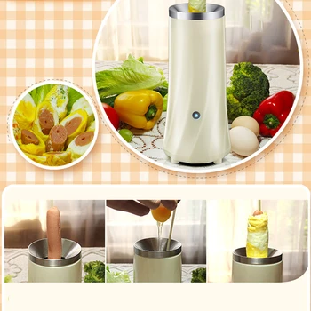 

Electric Automatic Mini Egg Roll Maker Multifunctional Omelette Breakfast Egg Boiler Kitchen Cooking Tools Brunch Egg Tools