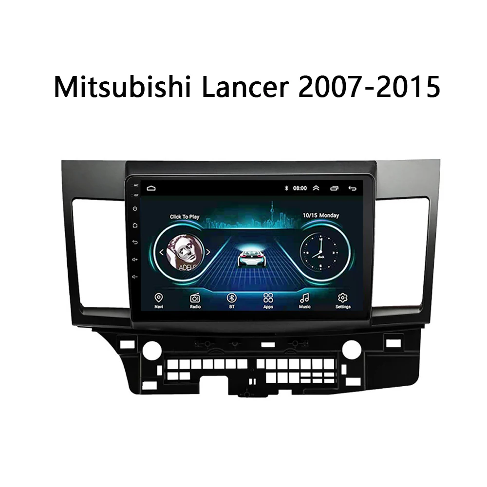 Автомагнитола для Mitsubishi Lancer ex 2008 2009 2010 2011 2015 gps навигация радио стерео Android 8 1 | Мультимедиаплеер для авто -4000277302941