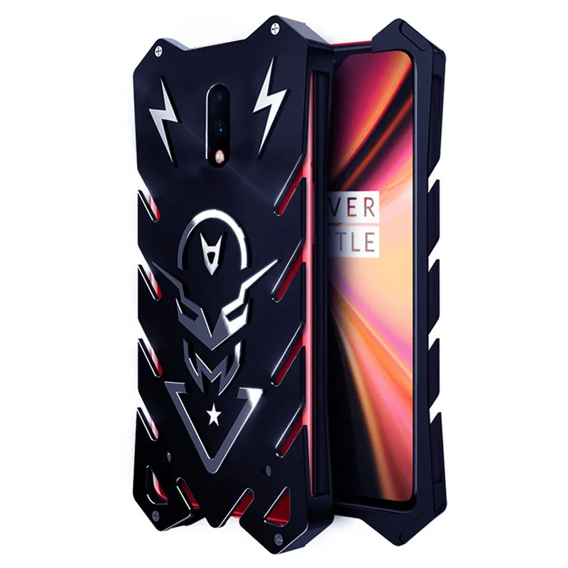 Чехол для Oneplus 7 Pro 5G GM1920 Чехол-Броня авиационный алюминиевый металлический мощный Открытый Чехол для Oneplus 7 Pro противоударный чехол