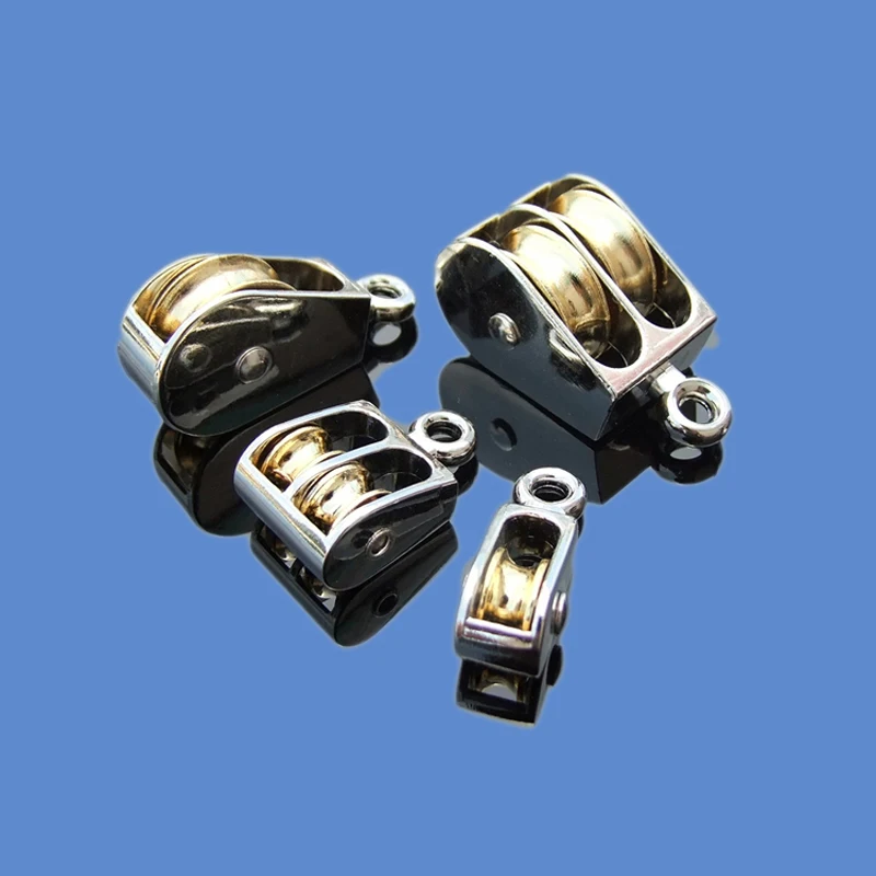 1 шт. металлический фиксированный шарнир шкив такелаж подъемная лебедка